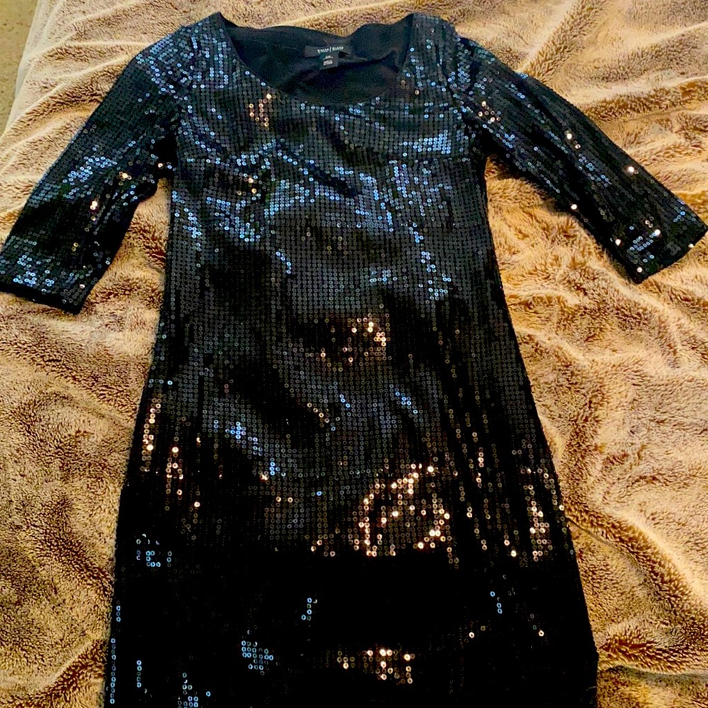 White House black market sequin dress